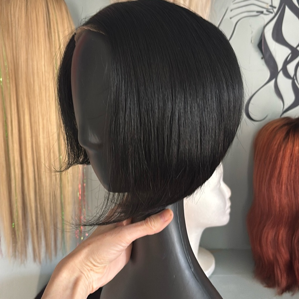 Human Hair Bob Wear And Go Glueless Free Part